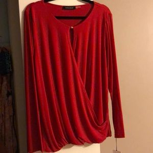 Ivanka Trump ~ Red blouse. New w tags.
